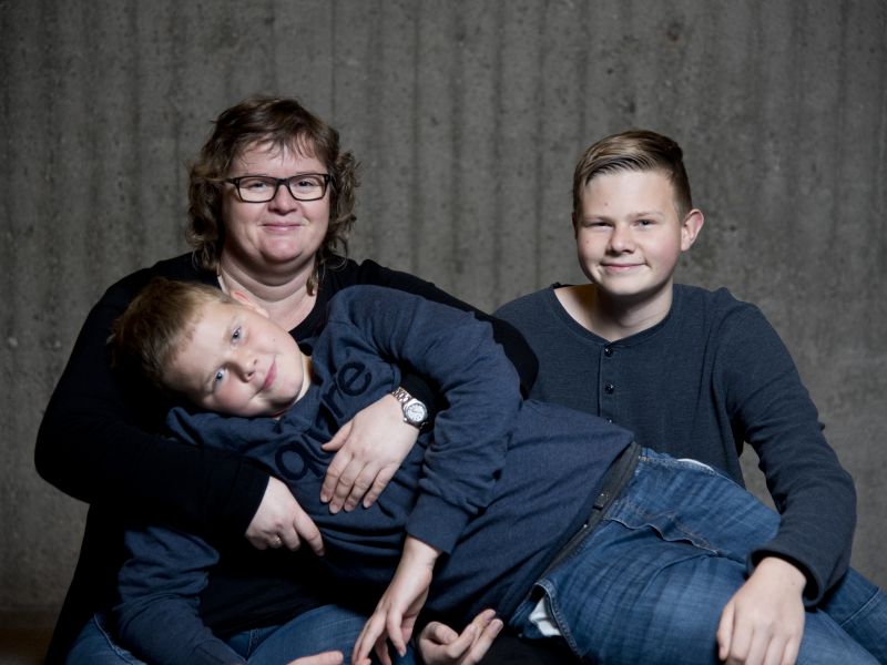 Eirik og familien