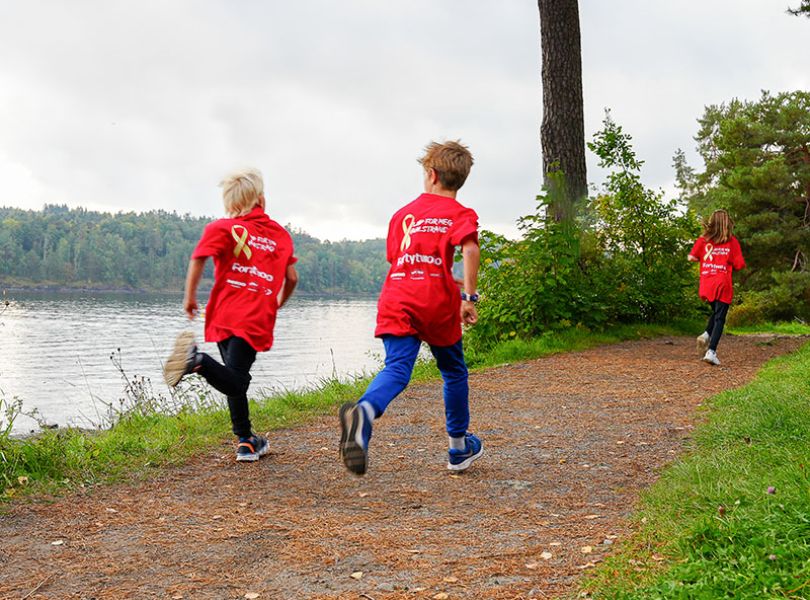Barnekreftforeningens Løp for meg
